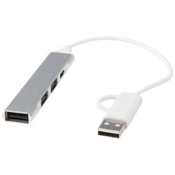 Hub USB-A e Tipo-C a 4...