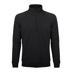 Raglan Zip neck sweat